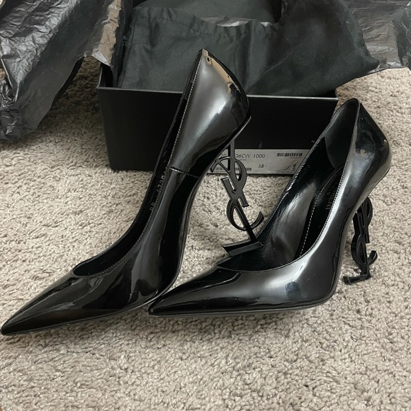 Saint Laurent OPYUM 110 Ysl Heel Pump - Picture 5 of 17